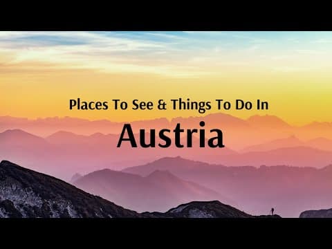 Beautiful Places to visit & things to do in Austria - Flamingo Travels
