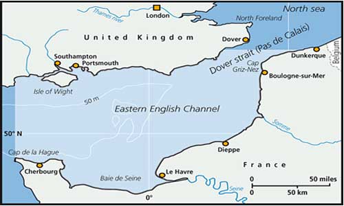 The English Channel Europe Engineering Marvel
