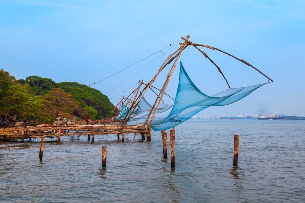 Chinese Fishing Nets in North Kerala