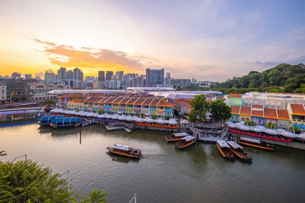 Clarke Quay in Discovery Southeast Tours