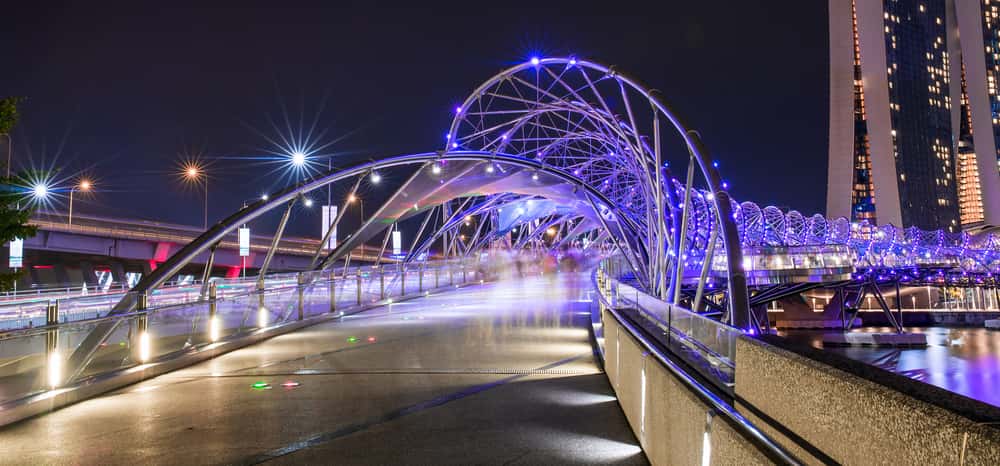 Helix Bridge in Discovery Southeast Tours