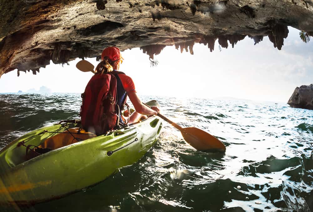 Kayak around Cathedral Cove in Australia - New Zealand Diwali Tours