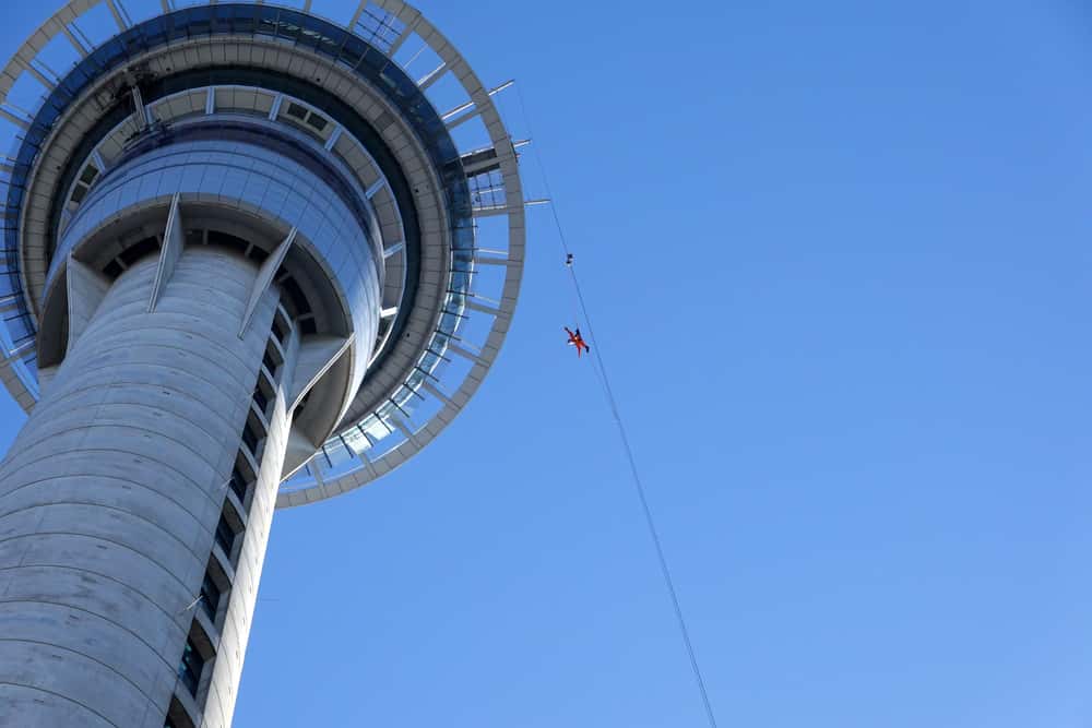 Leap off the edge of the Sky Tower in Australia - New Zealand Diwali Tours