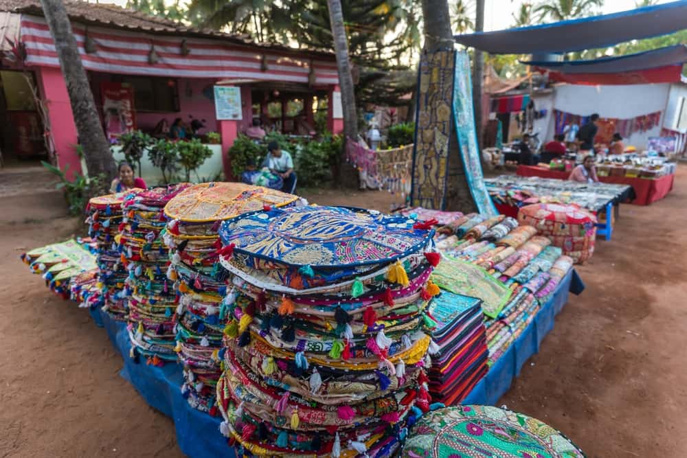 Indulge In Shopping At Anjuna Flea Market in Goa