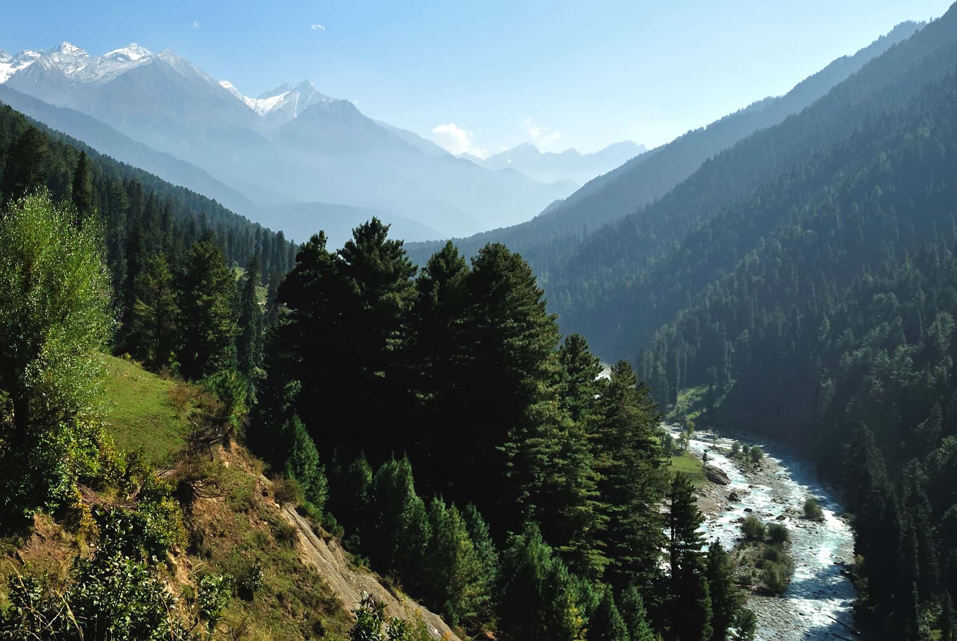 Aru Valley in Kashmir