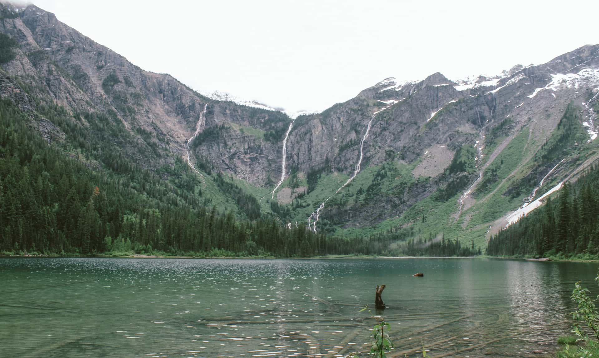 Cliff Dive At Horseshoe Lake in Canada