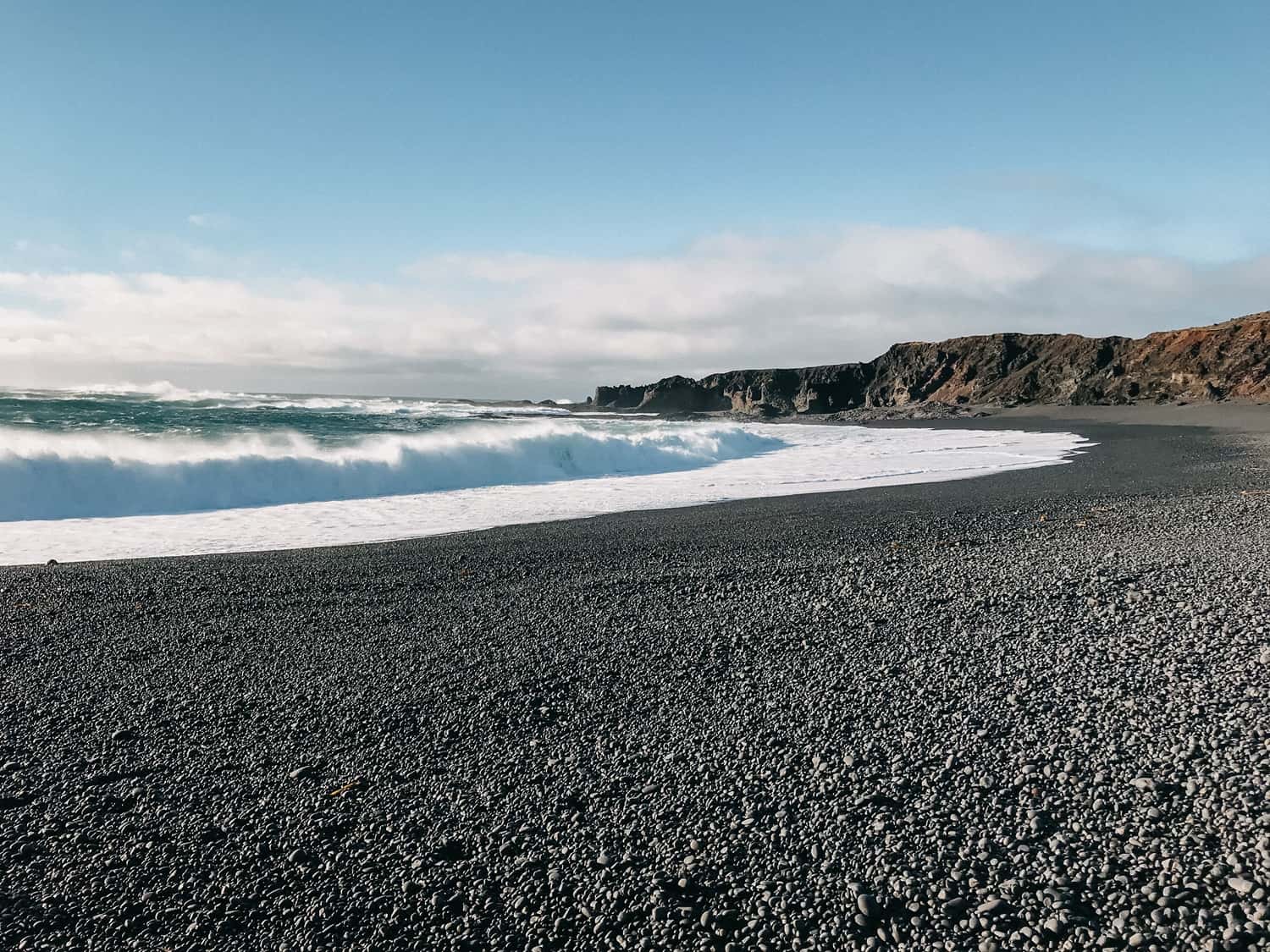 Enjoy the black sand beaches in All Of Europe