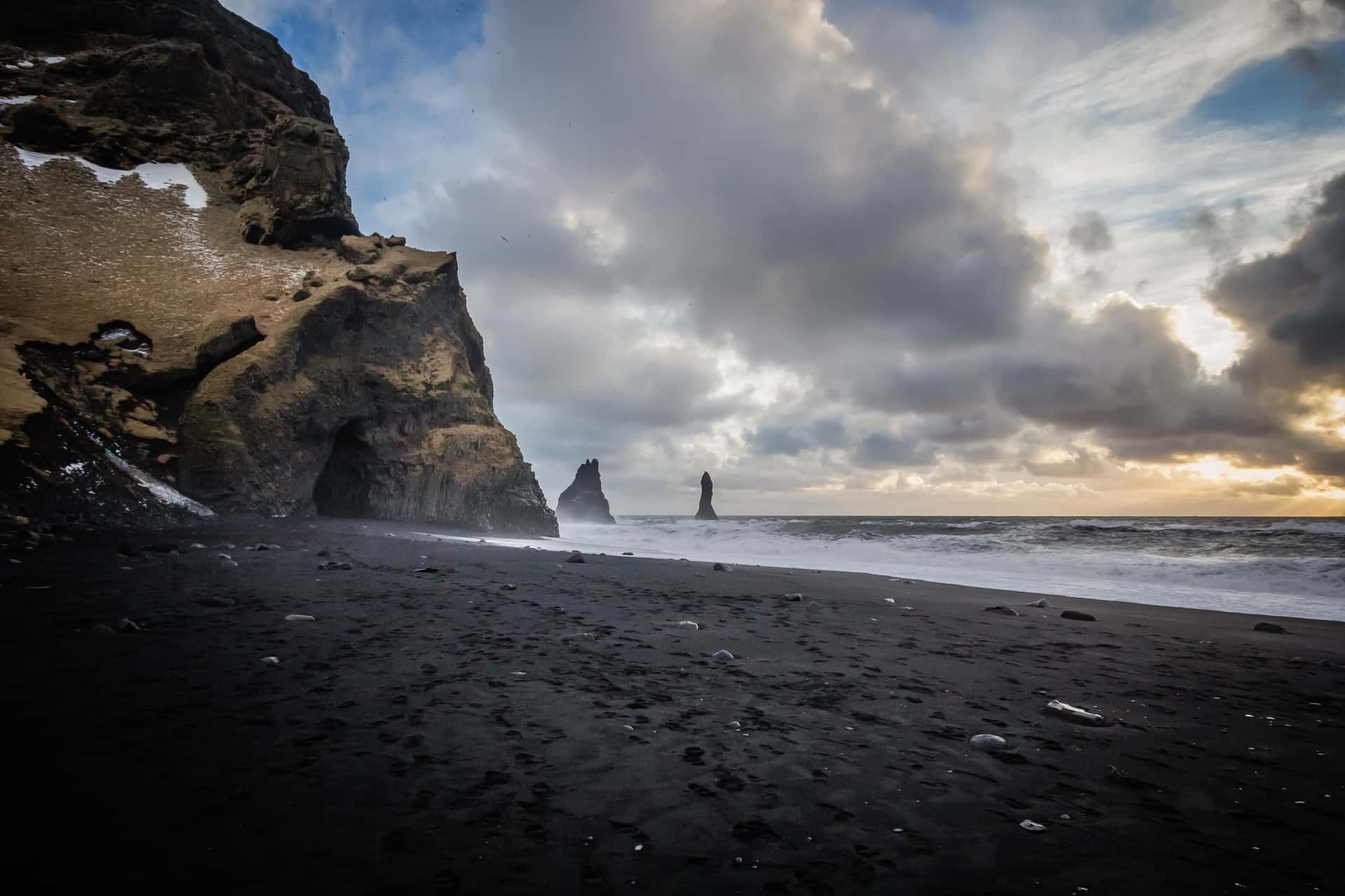 Enjoy the black sand beaches in All Of Europe