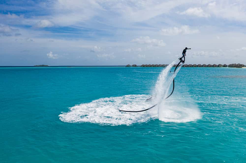 Experience Flyboarding At Chapora River in Goa