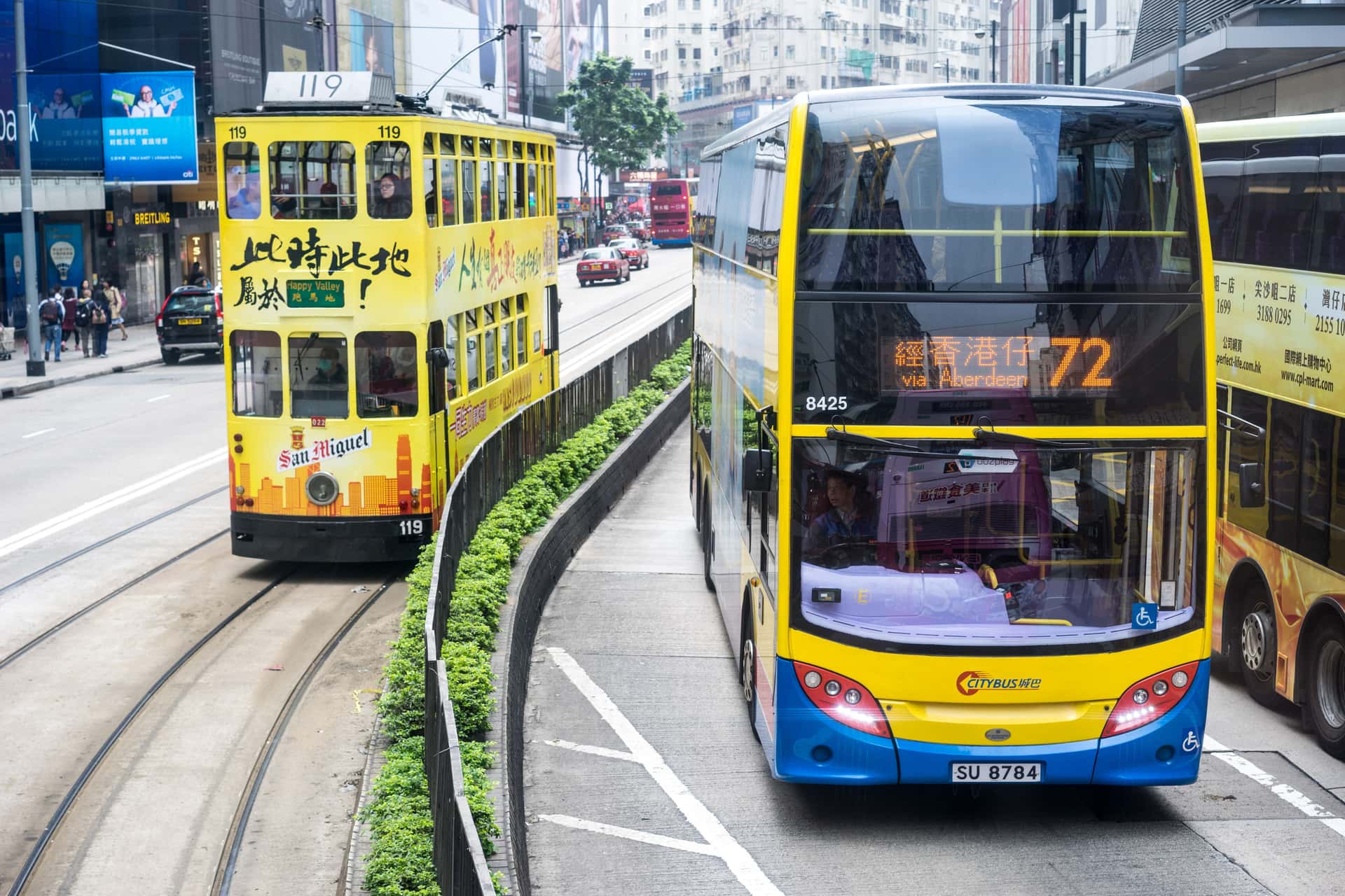 Experience riding the Dings Dings via Hong Kong Trams in Hong Kong Macau