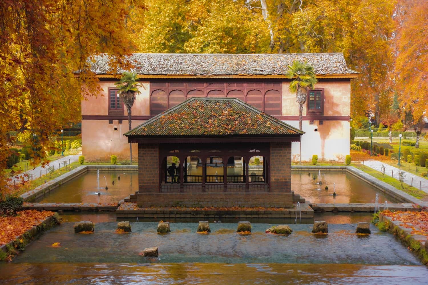 Mughal Gardens in Kashmir