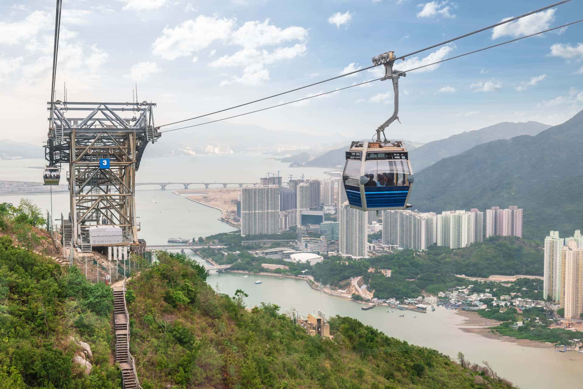Lantau Island Half Day with Ngong Ping 360 Cable Car in Hong Kong Macau