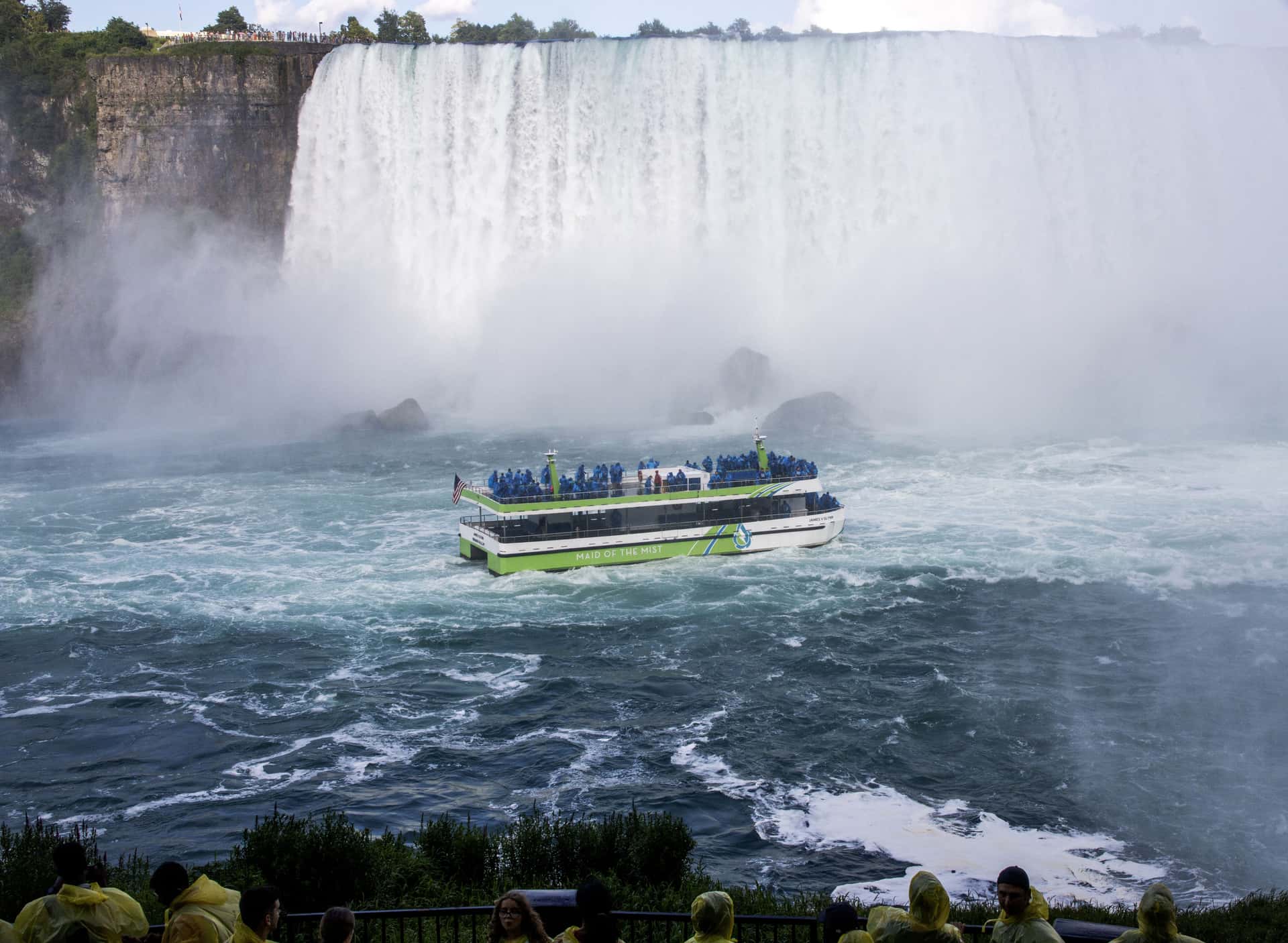 Feel The Spray In Your Face At Niagara Falls in Canada