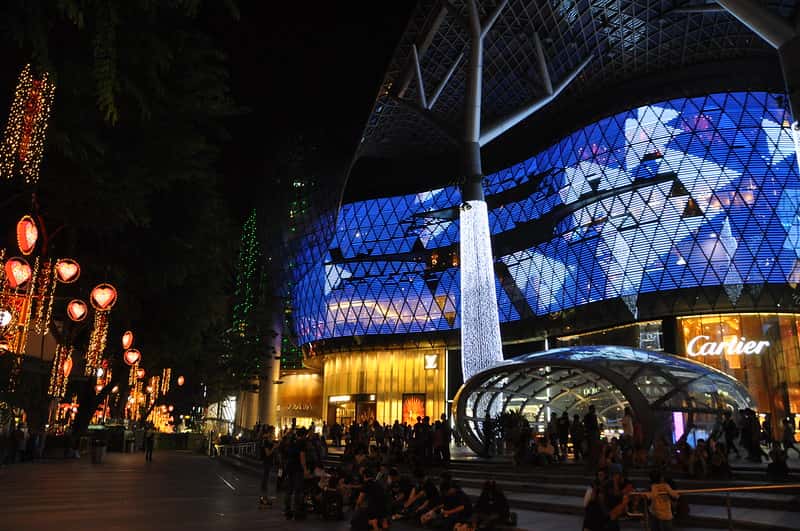 Orchard Road in Singapore Honeymoon Tours