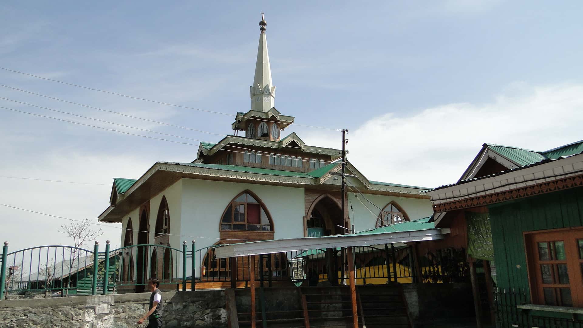 Shrine of Baba Reshi in Kashmir