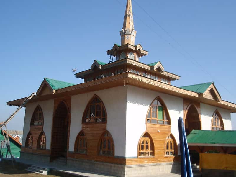 Shrine of Baba Reshi in Kashmir