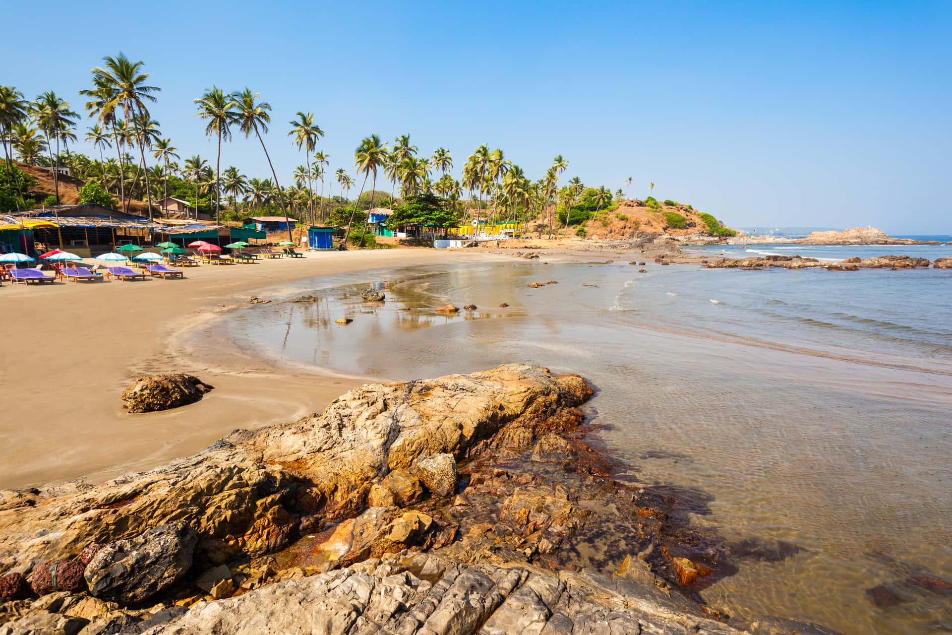 Vagator Beach In Goa in Goa