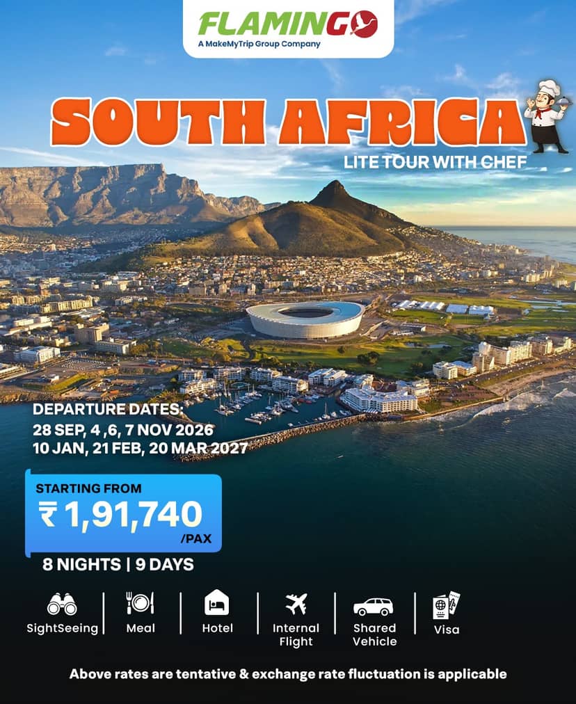 South African Lite Tour with Chef