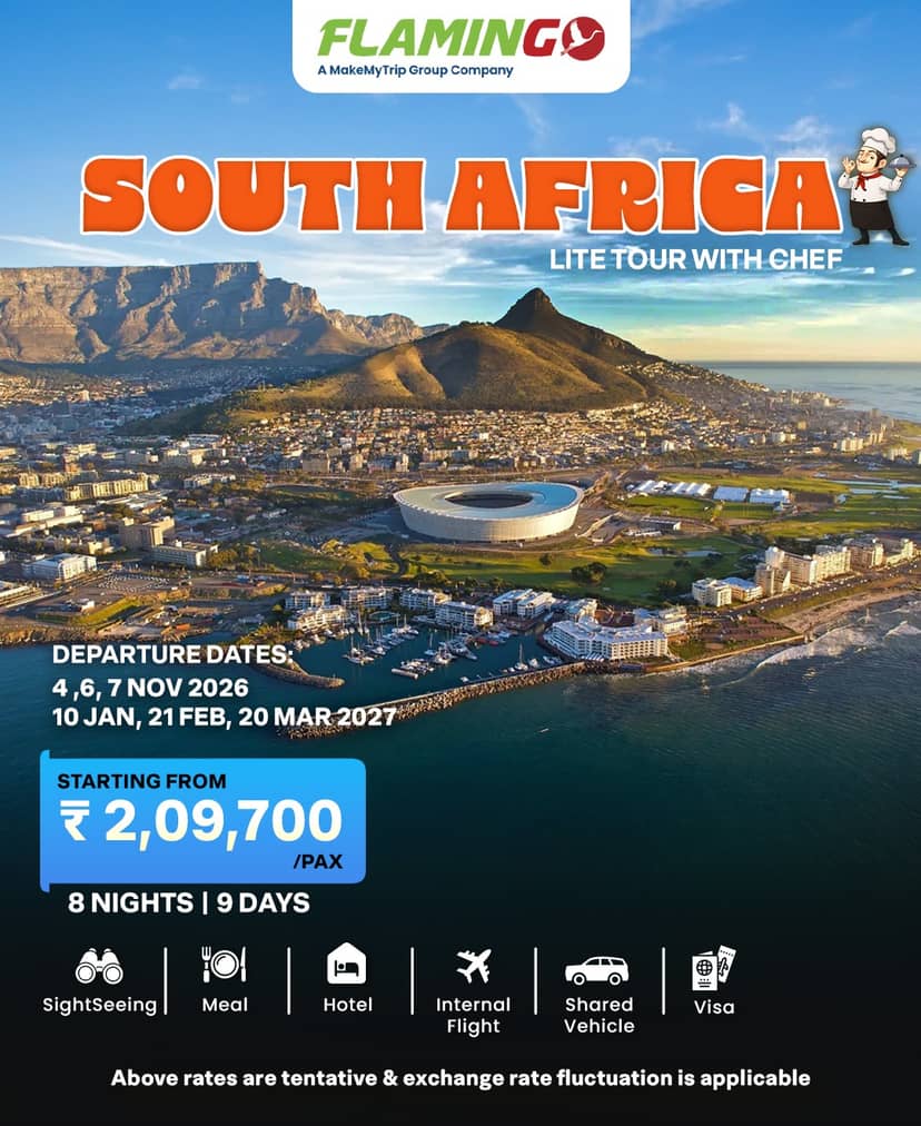 South African Lite Tour with Chef