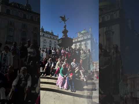 Exploring Piccadilly Circus & Trafalgar Square, London | Flamingo Transworld 2026 #shorts #london