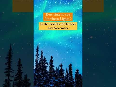 All you need to know about Northern Lights!!