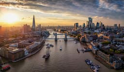 Arial View-Of London City 