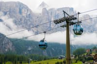 Dolomites Cable Car To Seceda 