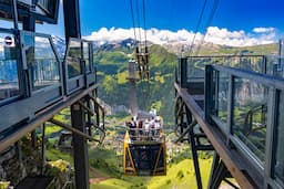 Dolomites Cable Car To Seceda 