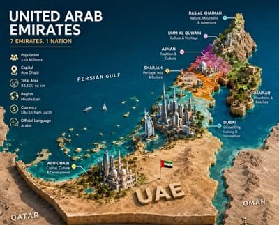Dubai Map