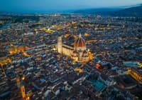 Florence Duomo Night View 