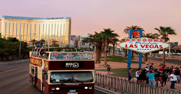 City Tour Orientation tour of Las Vegas by bus