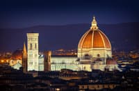 Florence Duomo Night View 