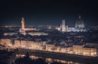 Florence Duomo Night View 