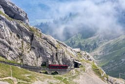 Pilatus Cogwheel Train 