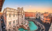 Rome trevi fountain 