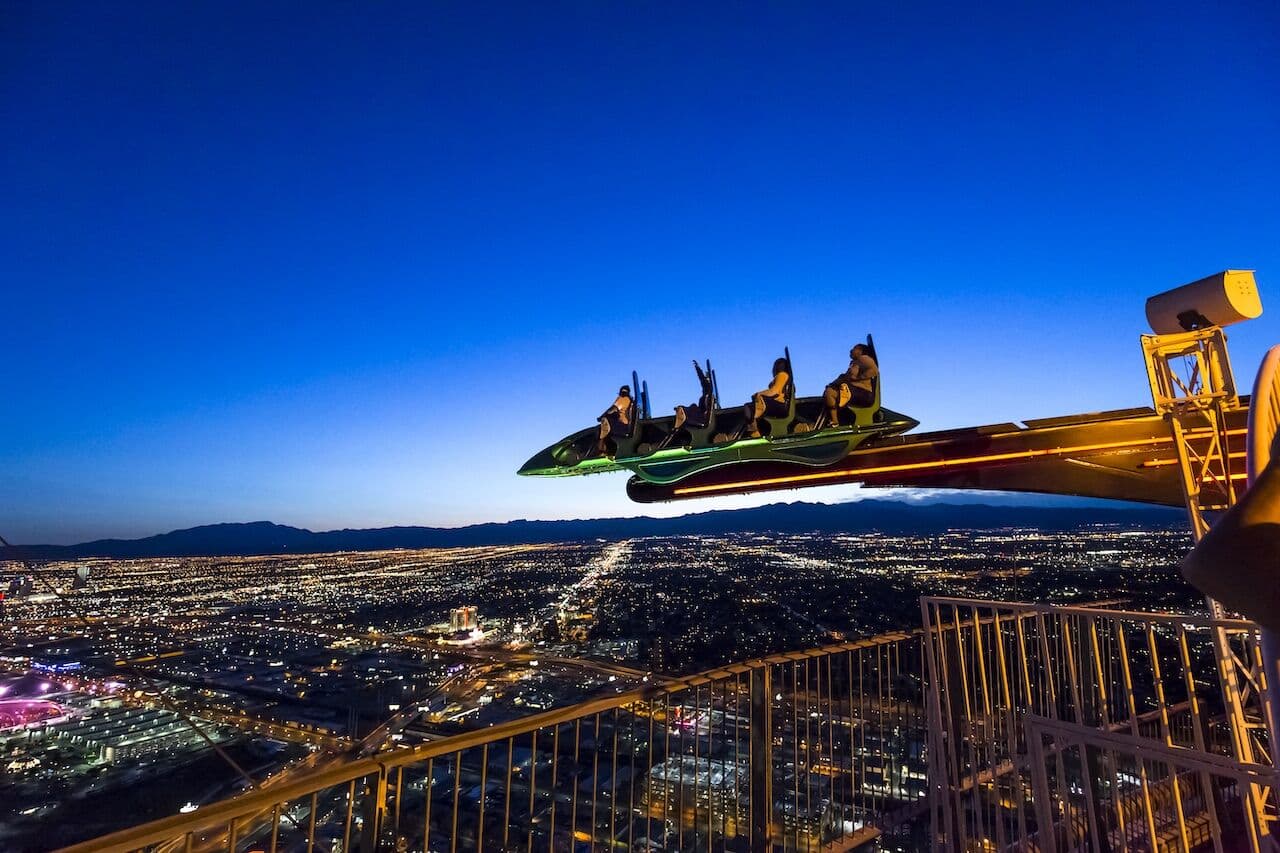 Stratosphere Tower Night