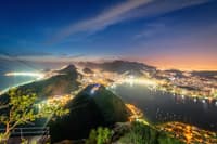 Brazil City Night View