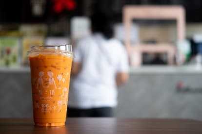 Drink a Thai Iced Coffee