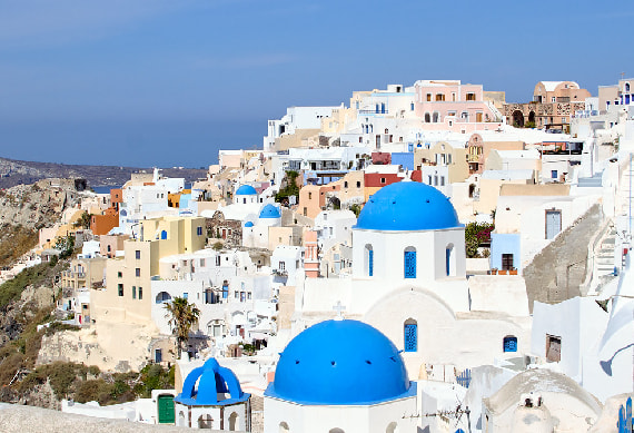 Santorini city