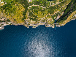 Amalfi Coast Aerial View 1