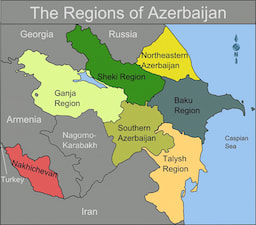 Azerbaijan  Map