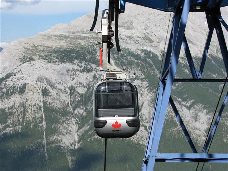 Banff Gondola on Sulphur Mountain 2