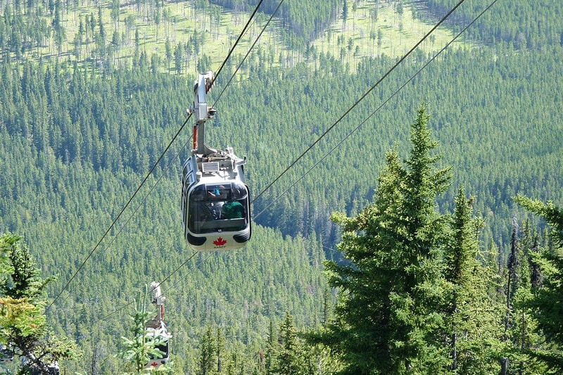 Banff Gondola on Sulphur Mountain 1