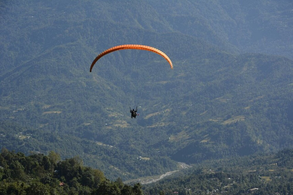 Best Paragliding experience at - Deolo Hill