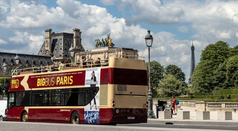Hop On Off Bus Of Paris