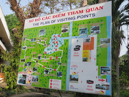 Cu Chi Tunnels Entry Map