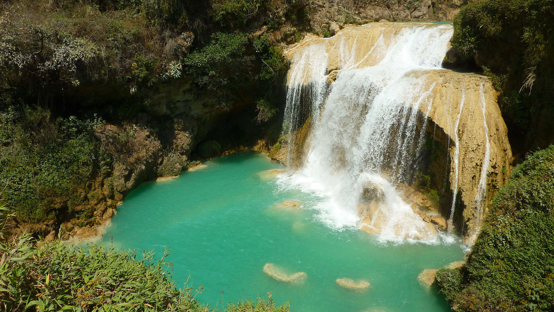 El Chiflón Waterfalls 1