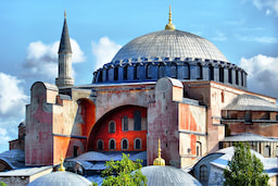 Entrance to Hagia Sofia