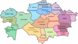 Kazakhstan Map 1