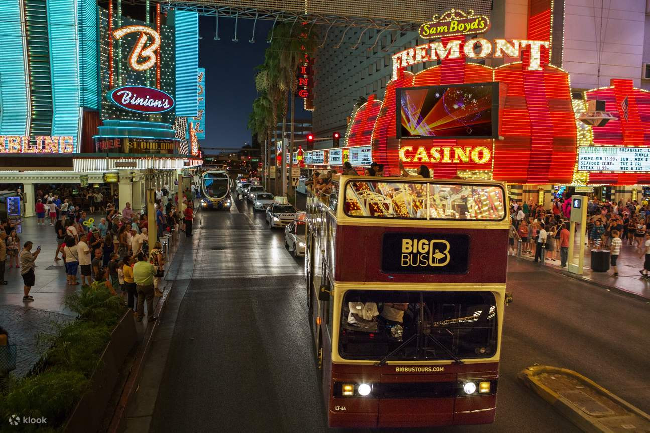 Big Bus Hop on Hop off Las Vegas City Night Tour